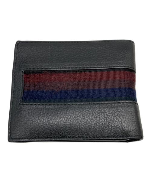 PAUL SMITH（ポールスミス）PAUL SMITH (ポールスミス) 2つ折り財布 ブラックの古着・服飾アイテム