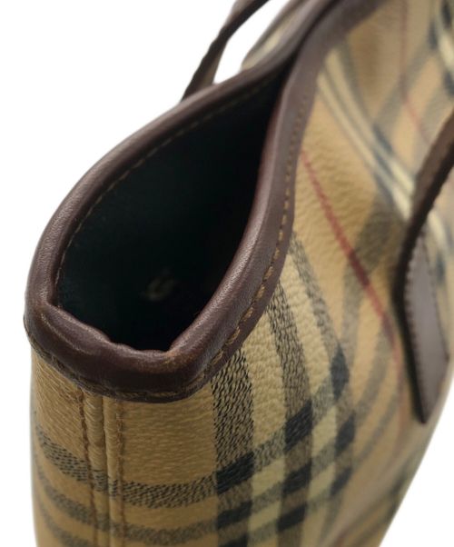 BURBERRY LONDON（バーバリーロンドン）BURBERRY LONDON (バーバリーロンドン) ノバチェック トートバッグ ベージュ サイズ:　の古着・服飾アイテム
