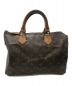 LOUIS VUITTON (ルイ ヴィトン) ハンドバッグ モノグラム スピーディ30 ブラウン：54000円
