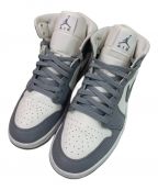 NIKEナイキ）の古着「Women's AIR JORDAN 1 MID "Grey/Sail"」｜グレー