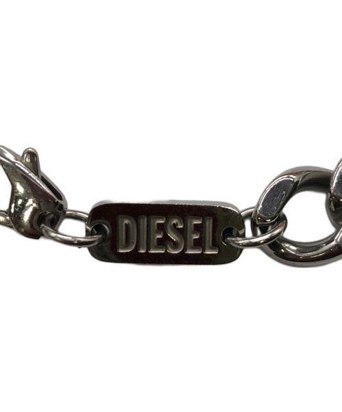 DIESEL（ディーゼル）DIESEL (ディーゼル) ステンレススチール 喜平チェーン ネックレスの古着・服飾アイテム