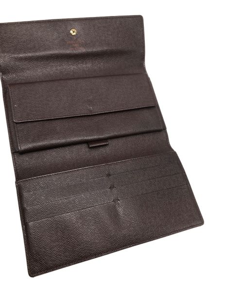 LOUIS VUITTON（ルイ ヴィトン）LOUIS VUITTON (ルイ ヴィトン) ダミエ ポルトフォイユ・インターナショナル　ロングウォレット ブラウンの古着・服飾アイテム