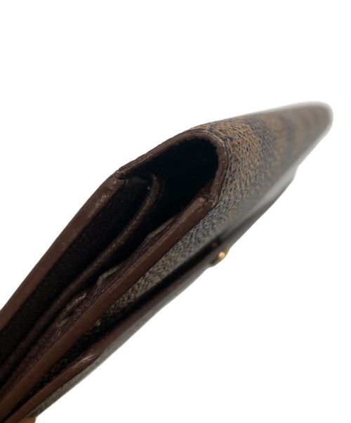LOUIS VUITTON（ルイ ヴィトン）LOUIS VUITTON (ルイ ヴィトン) ダミエ ポルトフォイユ・インターナショナル　ロングウォレット ブラウンの古着・服飾アイテム