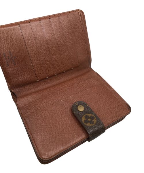LOUIS VUITTON（ルイ ヴィトン）LOUIS VUITTON (ルイ ヴィトン) モノグラム ポルトパピエ・ジップ ウォレット／PORTE PAPIER ZIPPE WALLET ブラウンの古着・服飾アイテム