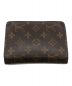 LOUIS VUITTON (ルイ ヴィトン) モノグラム ポルトパピエ・ジップ ウォレット／PORTE PAPIER ZIPPE WALLET ブラウン：10000円