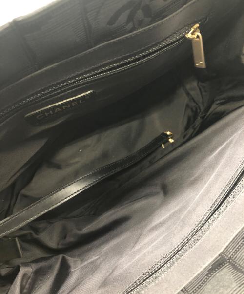CHANEL（シャネル）CHANEL (シャネル) トートバッグ  ニュートラベルラインPM ブラックの古着・服飾アイテム