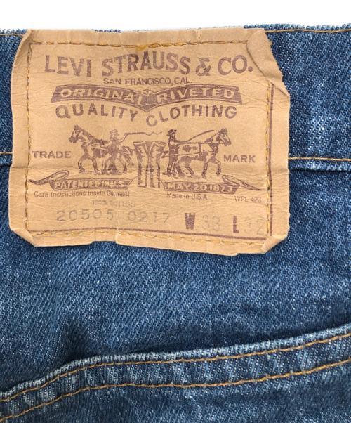 LEVI'S（リーバイス）LEVI'S (リーバイス) 80'S 505 デニムパンツ オレンジタブ メーコン工場製／80'S 505 DENIM PANTS ORANGE TAB 