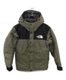 THE NORTH FACE（ザ ノース フェイス）の古着「マウンテン ダウンジャケット／MOUNTAIN DOWN JKT」｜オリーブ×ブラック