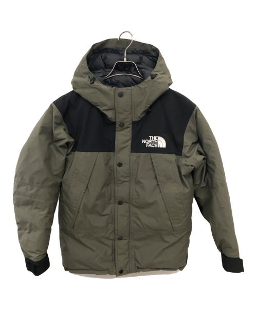 THE NORTH FACE（ザ ノース フェイス）THE NORTH FACE (ザ ノース フェイス) マウンテン ダウンジャケット／MOUNTAIN DOWN JKT オリーブ×ブラック サイズ:Sの古着・服飾アイテム