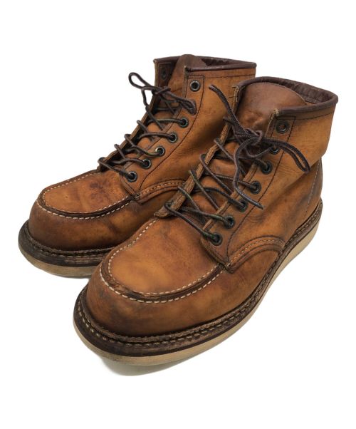 RED WING（レッドウィング）RED WING (レッドウィング) 6インチ クラシックモック／6-inch Classic Moc ブラウン サイズ:7 1/2の古着・服飾アイテム