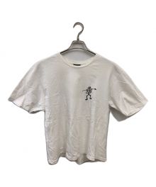 stussy（ステューシー）の古着「00's オールド ステューシートライブ プリントTシャツ／00's OLD STUSSY TRIBE PRINT T」｜ホワイト