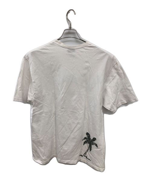 stussy（ステューシー）stussy (ステューシー) ステューシーサウンド プリントTシャツ／STUSSY SOUNDS PRINT T ホワイト サイズ:Lの古着・服飾アイテム