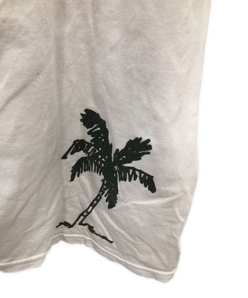 stussy（ステューシー）stussy (ステューシー) ステューシーサウンド プリントTシャツ／STUSSY SOUNDS PRINT T ホワイト サイズ:Lの古着・服飾アイテム