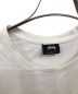 中古・古着 stussy (ステューシー) ステューシーサウンド プリントTシャツ／STUSSY SOUNDS PRINT T ホワイト サイズ:L：8000円