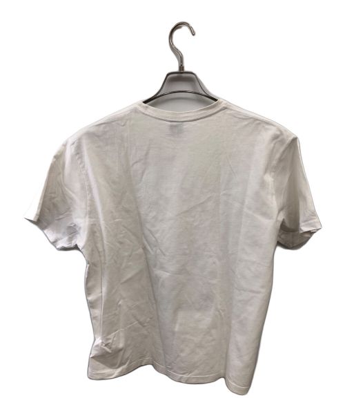 stussy（ステューシー）stussy (ステューシー) サーフマン＆ビッグプリントTシャツ／SURFMAN & BIG PRINT T ホワイト サイズ:SIZE XLの古着・服飾アイテム