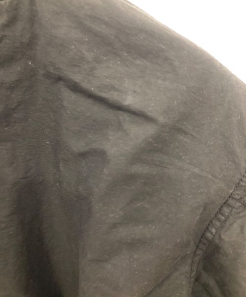 stussy（ステューシー）stussy (ステューシー) WAXED BUILT BOMBER JACKET／ワックスドビルトボンバージャケット ブラック サイズ:SIZE Lの古着・服飾アイテム