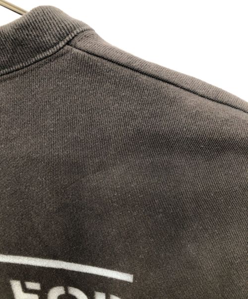 HUMAN MADE（ヒューマンメイド）HUMAN MADE (ヒューマンメイド) ミリタリースウェットシャツ／MILITARY SWEAT SHIRT ブラウン サイズ:XLの古着・服飾アイテム