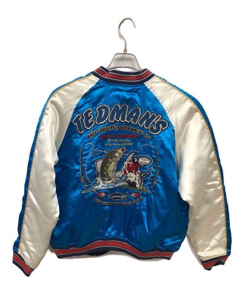 TED COMPANY（テッドカンパニー）TED COMPANY (テッドカンパニー) REVERSIBLE SOUVENIR JKT／リバーシブル スカジャン ブルー サイズ:42(L)の古着・服飾アイテム
