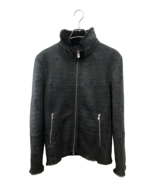 DROMe（ドローム）DROMe (ドローム) ムートンジャケット／MOUTON JKT ブラック サイズ:SIZE Mの古着・服飾アイテム