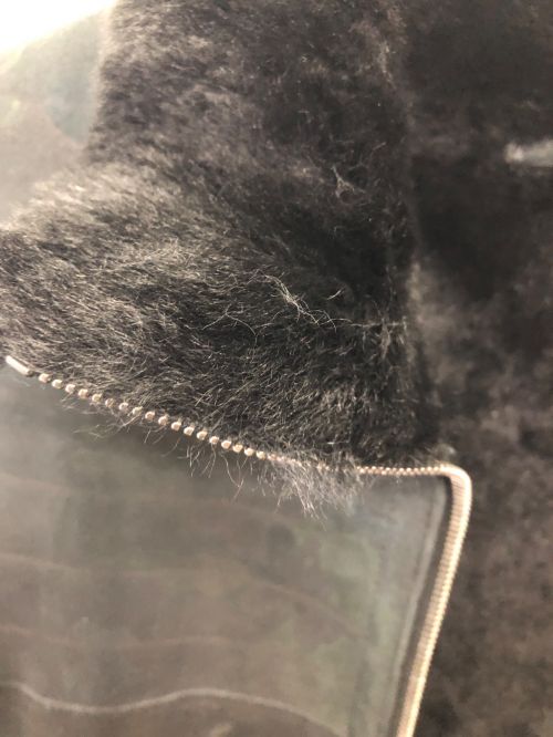 DROMe（ドローム）DROMe (ドローム) ムートンジャケット／MOUTON JKT ブラック サイズ:SIZE Mの古着・服飾アイテム