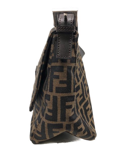 FENDI（フェンディ）FENDI (フェンディ) ズッカ マンマバケット ショルダーバッグ／ZUCCA MAMMA BUCKET SHOULDER BAG ブラウンの古着・服飾アイテム