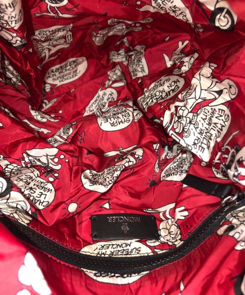 MONCLER（モンクレール）MONCLER (モンクレール) ジム ロゴ バックパック／GYM LOGO BACK PACK ネイビーの古着・服飾アイテム