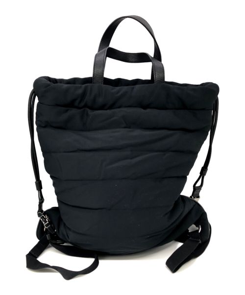 MONCLER（モンクレール）MONCLER (モンクレール) ジム ロゴ バックパック／GYM LOGO BACK PACK ネイビーの古着・服飾アイテム