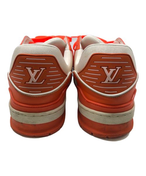 LOUIS VUITTON（ルイ ヴィトン）LOUIS VUITTON (ルイ ヴィトン) スニーカー LV トレイナー／SNEAKERS LV TRAINER オレンジ サイズ:27cmの古着・服飾アイテム
