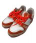 LOUIS VUITTON（ルイ ヴィトン）の古着「スニーカー LV トレイナー／SNEAKERS LV TRAINER」｜オレンジ