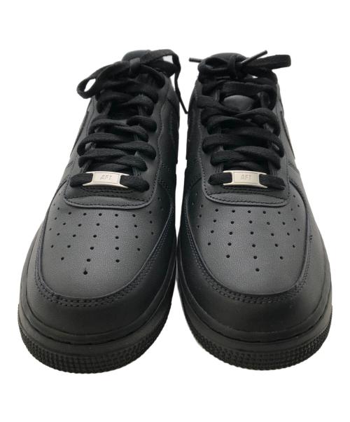 NIKE（ナイキ）NIKE (ナイキ) エアフォースワン ロー トリプルブラック／AIR FORCE1 LOW”TRIPLE BLACK” ブラック サイズ:28cmの古着・服飾アイテム