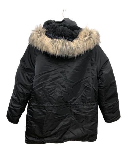 nanamica（ナナミカ）nanamica (ナナミカ) N-3Bタイプ ハーバー ダウンコート／N-3B TYPE HARBOR DOWN COAT ブラック サイズ:Mの古着・服飾アイテム