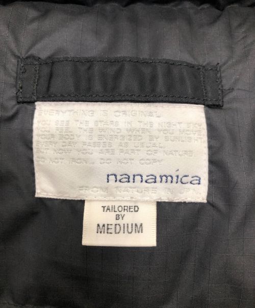 nanamica（ナナミカ）nanamica (ナナミカ) N-3Bタイプ ハーバー ダウンコート／N-3B TYPE HARBOR DOWN COAT ブラック サイズ:Mの古着・服飾アイテム