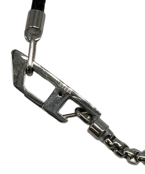 DIESEL（ディーゼル）DIESEL (ディーゼル) ブレスレット ブラックの古着・服飾アイテム