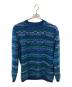 Coogi（クージー）の古着「ウールニットセーター／WOOL KNIT SWEATER」｜ブルー