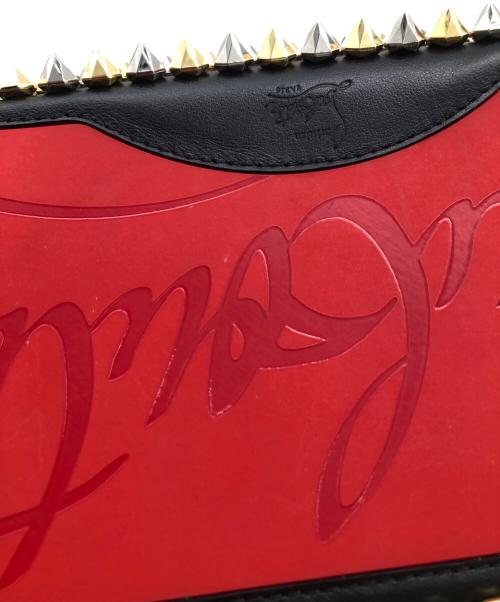 Christian Louboutin（クリスチャン・ルブタン）Christian Louboutin (クリスチャン・ルブタン) セカンドバッグ ブラスター／SECOND BAG BLASTER ブラック×ゴールドの古着・服飾アイテム