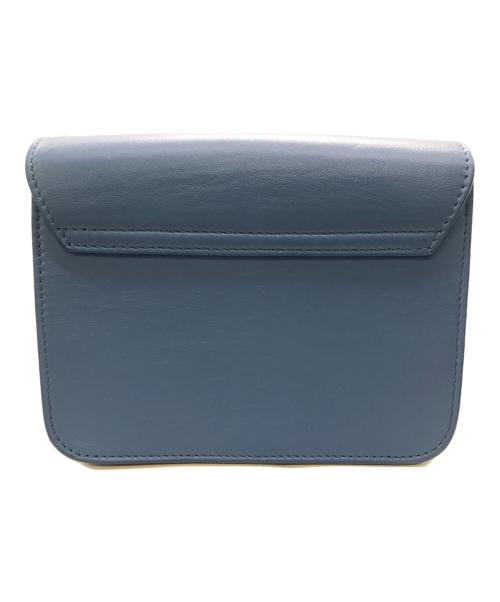 FURLA（フルラ）FURLA (フルラ) ジュリア ミニ クロスボディ チェーン ショルダー バッグ／JULIA MINI CROSSBODY CHAIN SHOULDER BAG ブルーの古着・服飾アイテム