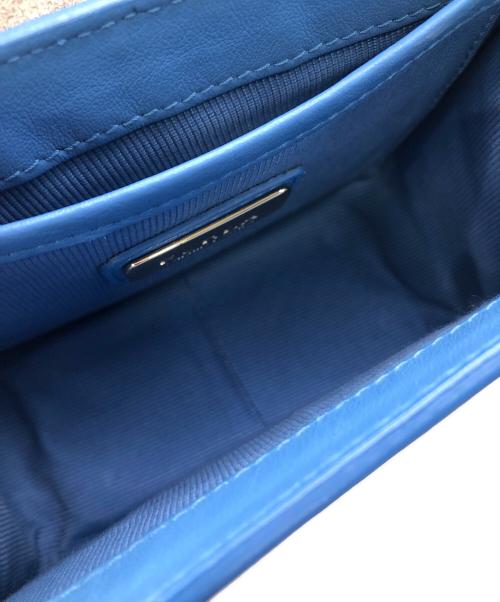 FURLA（フルラ）FURLA (フルラ) ジュリア ミニ クロスボディ チェーン ショルダー バッグ／JULIA MINI CROSSBODY CHAIN SHOULDER BAG ブルーの古着・服飾アイテム