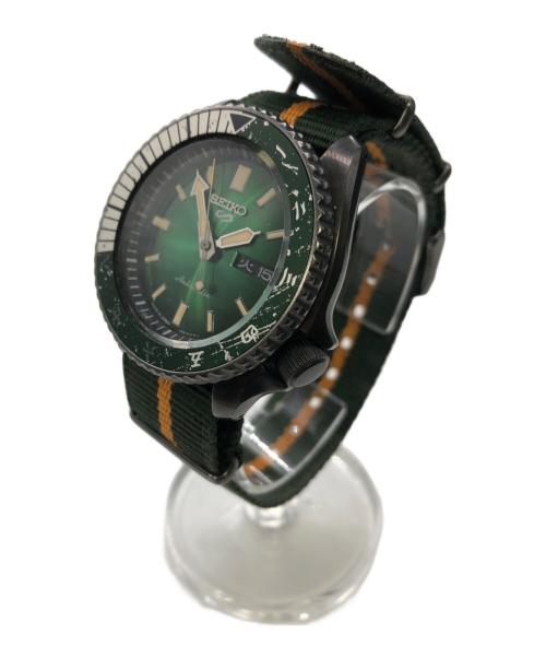 SEIKO（セイコー）SEIKO (セイコー) ファイブスポーツ NARUTO＆BORUTOコラボ ロック・リー 限定モデル／FIVE SPORTS NARUTO&BORUTO ROCK LEE LTD MODELの古着・服飾アイテム