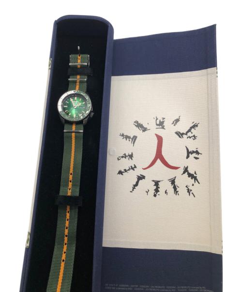 SEIKO（セイコー）SEIKO (セイコー) ファイブスポーツ NARUTO＆BORUTOコラボ ロック・リー 限定モデル／FIVE SPORTS NARUTO&BORUTO ROCK LEE LTD MODELの古着・服飾アイテム