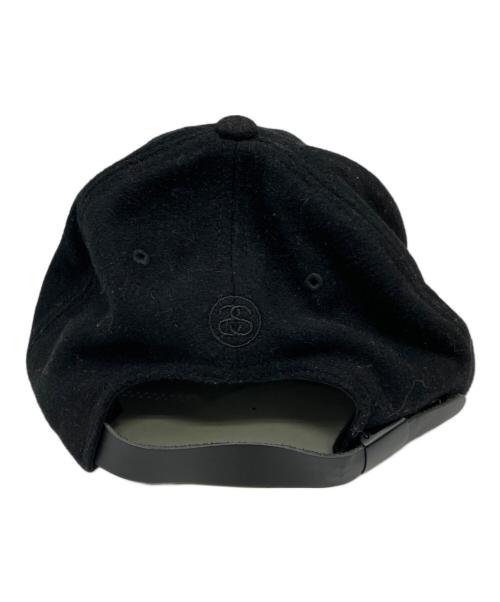 stussy（ステューシー）stussy (ステューシー) ウールキャップ ブラックの古着・服飾アイテム