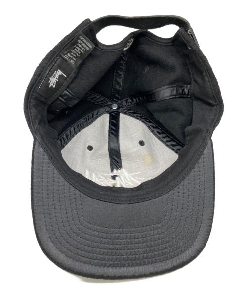 stussy（ステューシー）stussy (ステューシー) ウールキャップ ブラックの古着・服飾アイテム