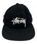 stussy（ステューシー）の古着「ウールキャップ」｜ブラック