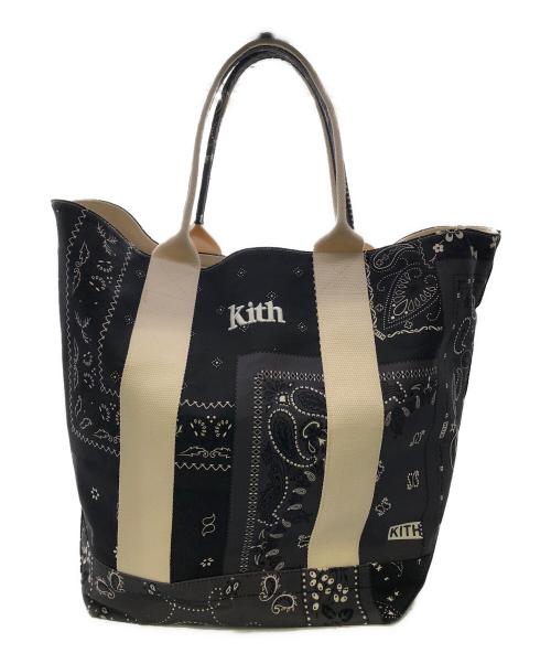 KITH（キス）KITH (キス) バンダナ トートバッグ／BANDANA TOTE パープルの古着・服飾アイテム