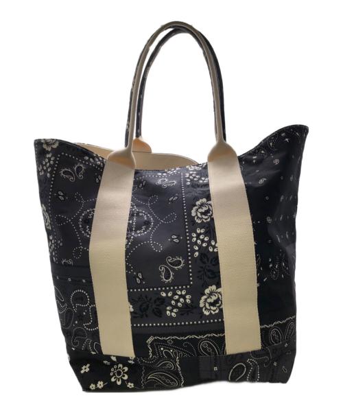 KITH（キス）KITH (キス) バンダナ トートバッグ／BANDANA TOTE パープルの古着・服飾アイテム
