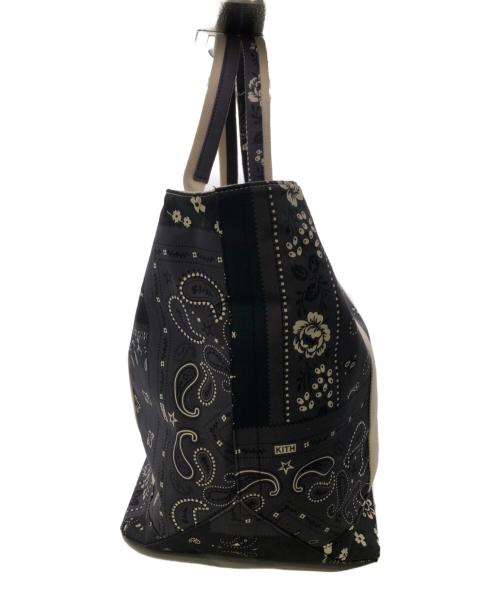 KITH（キス）KITH (キス) バンダナ トートバッグ／BANDANA TOTE パープルの古着・服飾アイテム