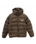THE NORTH FACE（ザ ノース フェイス）の古着「ダウンジャケット／DOWN JKT」｜ブラウン