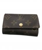 LOUIS VUITTONルイ ヴィトン）の古着「キーケース ミュルティクレ6／KEY CASE MULTICLES 6」｜ブラウン
