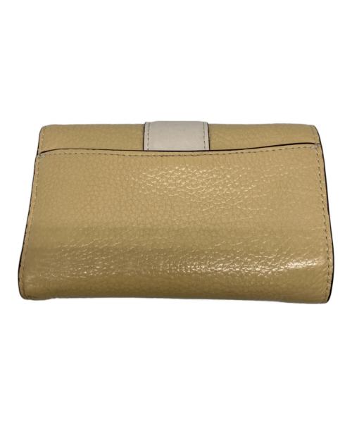 COACH（コーチ）COACH (コーチ) 3つ折り財布 クリームの古着・服飾アイテム