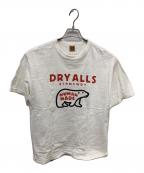 HUMAN MADEヒューマンメイド）の古着「半袖カットソー ドライオールズ しろくま／S/S CUT AND SEW DRY ALLS POLAR BEAR」｜ホワイト