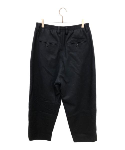 Name.（ネーム）Name. (ネーム) ウールフランネルワイドパンツ／WOOL FLANNEL WIDE PANTS ネイビー サイズ:2の古着・服飾アイテム